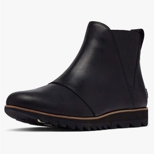 Sorel Women's Harlow Chelsea Boot — Leather Ankle Booties